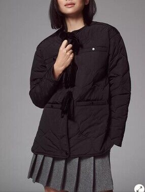 Avec Les Filles Quilted Liner Jacket- S